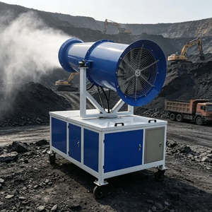 Canon à brouillard pour mines en exploitation ouverte 60m pour la suppression <span class=keywords><strong>de</strong></span> la poussière des zones <span class=keywords><strong>de</strong></span> dynamitage, système <span class=keywords><strong>de</strong></span> suppression <span class=keywords><strong>de</strong></span> la poussière par brumisation d'eau haute pression - Product Image 1