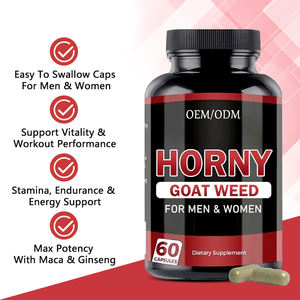 Capsules OEM Horny Goat Weed pour hommes et femmes Extra Strength Performance & Energy Support - Product Image 3