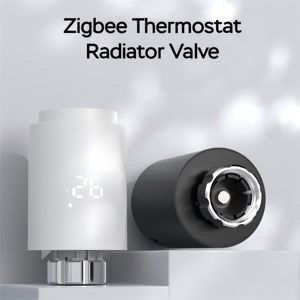 Tuya nouveau Zigbee 3.0 sans fil 4G LED numérique Smart Home TRV <span class=keywords><strong>radiateur</strong></span> <span class=keywords><strong>avec</strong></span> 7 jours Thermostat programmable - Product Image 3