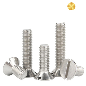 1/<span class=keywords><strong>4</strong></span> 1/8 3/16 7/32 BS Vis mécaniques à tête plate/fraisée fendue de 450 pouces - Product Image 6