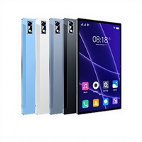 Tablet Definisi Tinggi 10.1" Resolusi 1024x576 untuk Pembelajaran, Pekerjaan Kantor, Permainan, Hiburan, Kompatibel Sepenuhnya, WiFi, Penyimpanan 64GB