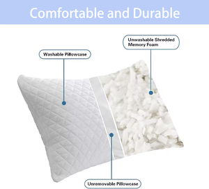 High Quality Cooling Bamboo Cover Memory Foam <strong>Pillow</strong> 50x70cm White Sleeping <strong>Pillow</strong> - Product Image 2