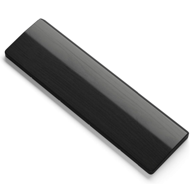 Classic Black Wrist Support Rest Keyboard Ergonomic Palm Rest Solid Wood Wrist Rest for Keyboard