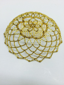 <span class=keywords><strong>Kippa</strong></span> personnalisée pour femmes, fabriquée à la main, avec des perles, fil de cristal, pour femmes, Bat Mitzvah, couvre-chef pour la synagogue, yarmulke en perles - Product Image 5