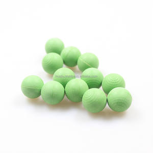 Bolas de cera en polvo biodegradables sin metales pesados.43. 50 .68 polvo/bentonita/polvo de calcio con hoyuelos de pelota de golf para autodefensa/entrenamiento - Product Image 4