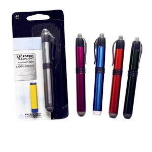Pocket Size Pen Working Flashlight Mini Led Torch