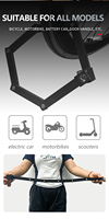 Verrous de vélo électrique pour la location, avec fonction de partage par application (code QR), pour vélos électriques urbains sans stationnement, avec verrouillage de casque Horseshoe, compatibles IoT et connectés.