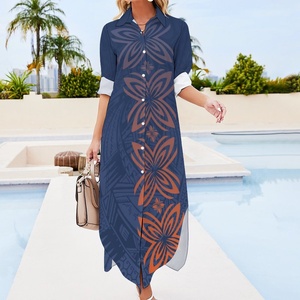 light blue fitted prom dress Rhapsody Long Sleeve Knit Maxi Dress Navy main image 0