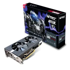 最佳价格Carte Graphique plaica De视频Gpu卡Amd 256位蓝宝石硝基蓝Tarjeta Grafica Rx 580显卡