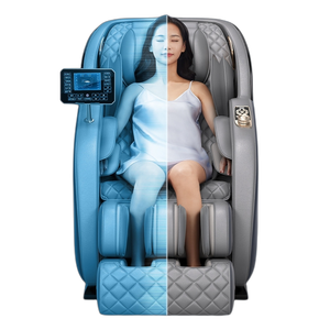 Poltrona Massaggiante LEMESY per <span class=keywords><strong>Centro</strong></span> <span class=keywords><strong>Benessere</strong></span>, 4D Zero Gravity, Massaggio Completo del Corpo, Elettrica, SL Track, Reclinabile di Lusso, Controllo Vocale AI, Massaggio Riscaldante - Product Image 4
