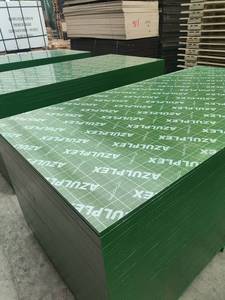 Lámina de Contrachapado Marino de Plástico PP Verde de 4x8 y 18 mm con Revestimiento de Película para Construcción, Diseño Industrial, para Panel de Encofrado - Product Image 3