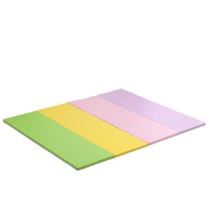 เสื่อคลานเด็ก EVA 120x150x4 ซม. พับได้ ใช้ในบ้าน สำหรับเด็กทารก 0 ถึง 24 เดือน สีขาว - Product Image 3