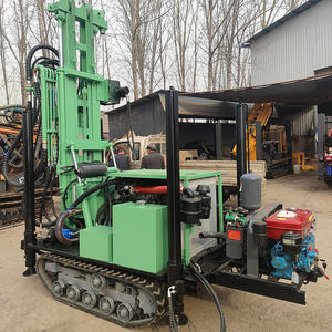 Vendita calda portatile Diesel 220m trivella pompa per pozzi d'acqua costruzione di pozzi DTH bit motore cambio pneumatico trapano - Product Image 3