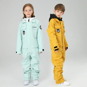 Children Ski <strong>Suit</strong> Skiing Jumpsuit Boys Girls Winter Outdoor Warm Windproof Waterproof Snowboard <strong>Suit</strong> Kids Ski Overalls <strong>Snow</strong> <strong>Suit</strong> - Product Image 4