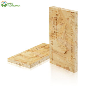Tablero OSB de madera, tablero OSB, 12 mm de grosor, tablero de virutas orientadas, tablero resistente al agua para uso doméstico y comercial. - Product Image 1