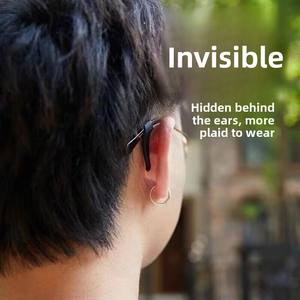 Ganchos <span class=keywords><strong>para</strong></span> las orejas de silicona de color caramelo directos de fábrica y anillos antideslizantes <span class=keywords><strong>Almohadillas</strong></span> cómodas <span class=keywords><strong>para</strong></span> las orejas <span class=keywords><strong>para</strong></span> anteojos deportivos Venta directa - Product Image 4