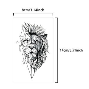 <span class=keywords><strong>Tatuaje</strong></span> temporal, <span class=keywords><strong>tatuaje</strong></span> semipermanente, resistente al agua, a prueba de sudor, dura 2 semanas, <span class=keywords><strong>tatuaje</strong></span> antifricción a base de hierbas realista para el cuerpo del brazo - Product Image 2