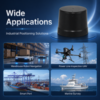 Antenne GNSS intelligente RTK multi-fréquences haute précision avec IMU intégré IP54 Bluetooth/4G -45~75 pour agriculture de précision UAV/robot