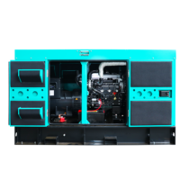 Groupe électrogène diesel dynamo de type silencieux portatif de 40kw 60kw 80kw et 50kw avec la tension évaluée de la fréquence 230V de 50Hz pour l'éclairage d'étape