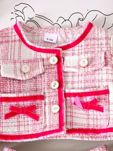 เสื้อผ้าเด็ก ชุดเด็กผู้หญิง เสื้อแขนยาวและกระโปรงจีบสำหรับเด็กผู้หญิง 0-3 ปี - Product Image 3