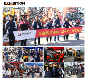 SHANDING จัดส่งฟรี รถขุดขนาดเล็ก 1.2 ตัน เครื่องยนต์ดีเซล รถขุดขนาดเล็กสำหรับการเกษตร รถขุดอเนกประสงค์ รถขุดขนาดจิ๋วใหม่ - Product Image 3
