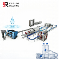 Línea de Producción de Agua Potable Mineral Pura Industrial Completamente Personalizada