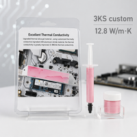 Pads thermiques liquides haute performance 3KS 12,8 W/M.K, pâte thermique pour U6 PRO, refroidissement LED CPU GPU