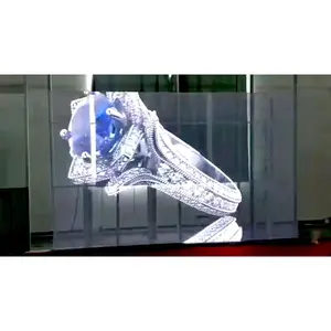 Panneau mural vidéo led transparent pour publicité, écran d'affichage pour concerts d'affaires, location commerciale - Product Image 1