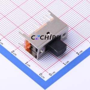 SS-43D01-G070 Slide Switch Through hole Component (THT) Switch 4-Pole Three Throw Rectangle Pin Header PC Pin 22mm - Product Image 1