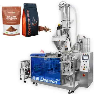 High Speed Automatic Powder Premade Pouch Filling Packing Machine For Cocoa Coffee Powder Doypack Bag Packing Machine