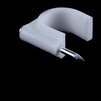 Pince à ongles en nylon de haute qualité Pa66 Clips muraux pour câble électrique