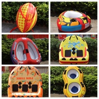 Usine Spot Gonflable Tracteur Poisson Volant Gonflable Trois Deux Banane Bateau Eau Surf Rouleau Glisser Canapé Remorquable Tube