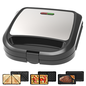 Remplissage profond, grille-pain, machine à sandwichs, presse à Panini, plat, grille-pain, plaques de gril multifonctions, gril électrique - Product Image 2