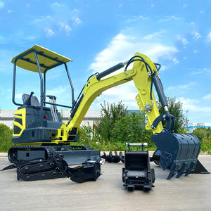 Бесплатная доставка мини-экскаватор EPA ДВИГАТЕЛЬ Kubota 3,5 тонн гусеничный микро-экскаватор 1,5 тонн 2 тонны ферма небольшой экскаватор для продажи - Product Image 4