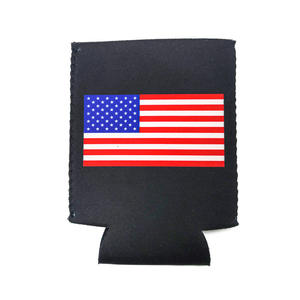 Manchon isotherme en néoprène rayé personnalisé pour canettes de 330 ml (12 oz) – Idéal pour les mariages - Product Image 4