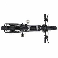 Vélo de montagne électrique de 26 pouces en alliage d'aluminium, moteur arrière de 2000 W, 7 vitesses, batterie au lithium intégrée, freins à disque hydrauliques