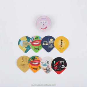 Tùy Chỉnh In Ấn Chết Cắt Dập Nổi Dễ Dàng Vỏ Nhôm Lá Nhiệt Con Dấu Nắp Cho Tỏi Nước Sốt Cup Gia Vị <span class=keywords><strong>Container</strong></span> Niêm Phong - Product Image 5