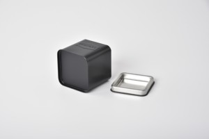 ผงโลหะรีไซเคิลขนาดเล็กกะทัดรัดสีดำสำหรับ66X66X66จัดเก็บของขวัญของขวัญ - Product Image 6