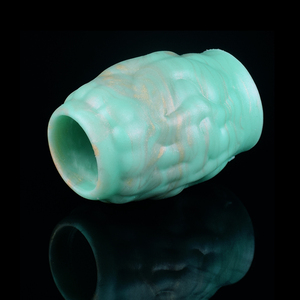 YOCY mâle pénis manches retarder l'éjaculation <span class=keywords><strong>anneau</strong></span> pénien pour couple retarder l'orgasme élargissement jouets sexuels dragon vert préservatif réutilisable - Product Image 4