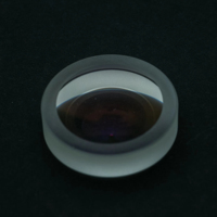 Lentilles en verre optique sphériques en quartz achromatiques biconvexes anti-reflet de haute précision 5-300 mm, longueur d'onde 635 nm, OEM