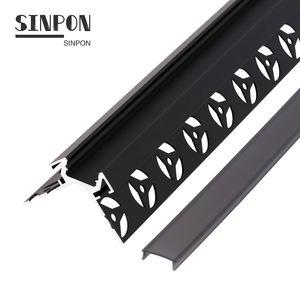 Plaques de plâtre mural encastré, 1 pièce, en Aluminium, plâtre, à <span class=keywords><strong>Tube</strong></span> d'angle extérieur, rails Led, en Aluminium, pour bande - Product Image 5