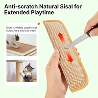 Jouets pour chatons en sisal doux et herbe à chat bio : stimulez votre chat avec des jouets interactifs et ludiques à mâcher