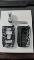 Coque de clé de voiture à distance à 4 boutons de remplacement pour Rolls Royce Cullinan Dawn Ghost Phantom Wraith