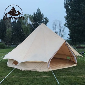 Tienda de Campaña Tipo <span class=keywords><strong>Campana</strong></span> de Lona de Algodón de 3m 4m 5m 6m con Toldo/Lona, Tienda de Campaña con Lona, <span class=keywords><strong>Techo</strong></span> Impermeable, Refugio Impermeable - Product Image 2