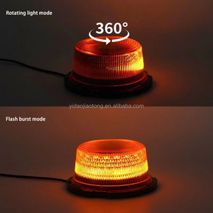 Luz Estroboscópica LED de Advertencia para Techo con Protección IP66, Material Plástico, para Camiones y Autobuses Escolares, Uso en Carreteras - Product Image 6