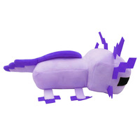 Peluche Axolotl rose adorable, jouet en peluche de reptile rose, jouet d'horreur en forme de salamandre, jouet en peluche de reptile rose, jouet en peluche Axolotl mignon