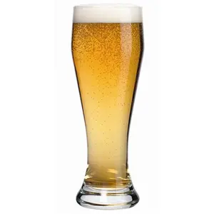 Logotipo personalizado atacado pilsner pint vidro de cerveja