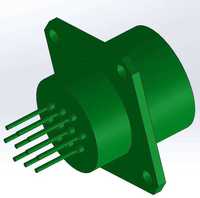 Conector y Cable Ruso Estándar GOST PC RS KP 4/7/19/32/50 KP32ZJ KP50ZJ, Carcasa de Conector Hembra y Macho