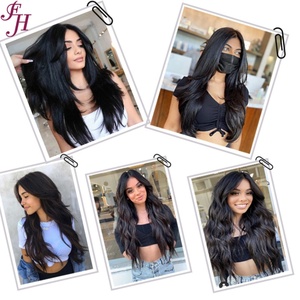 Extensiones de Cabello Vietnamitas FH Seamless Clip Ins, 100% Cabello Humano Liso con Clip - Product Image 4
