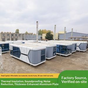 Cápsula Espacial Multifuncional y Práctica para Viajes, Alojamiento Inteligente, Cabina Adaptable a Diversos Escenarios, Quiosco Miniatura - Product Image 1